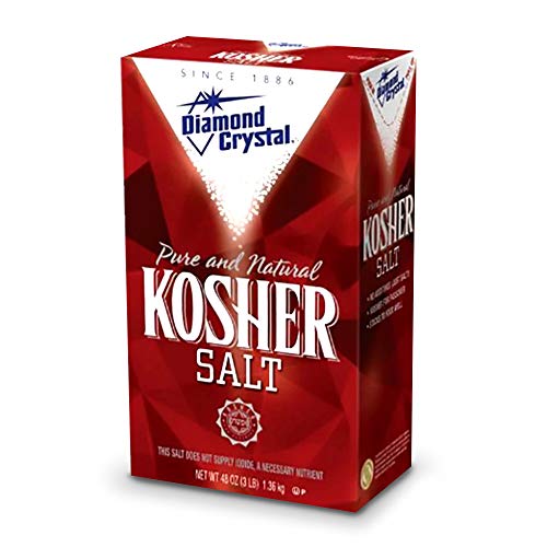 Kosher al sale puro e naturale, 48 once (pacchetto 3)