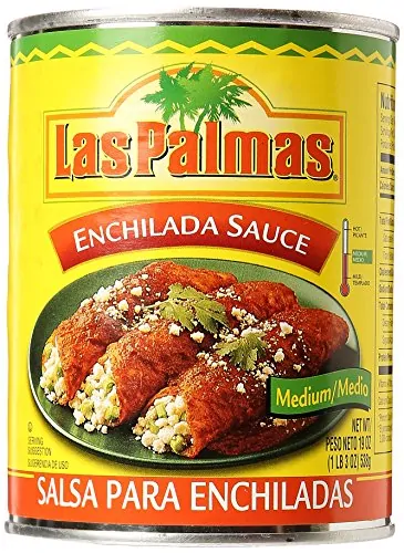 Red Enchilada Salsa Las Palmas, Mediana, 19 oz