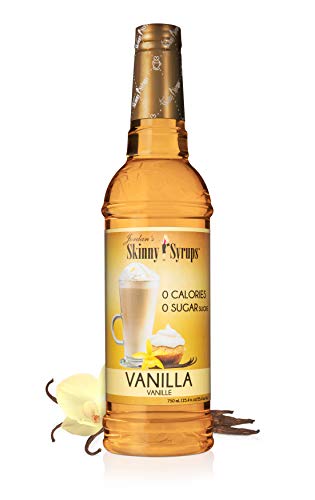 Sciroppi magri di vaniglia Jordan, sciroppo aromatizzante senza zucchero, bottiglia da 25,4 once