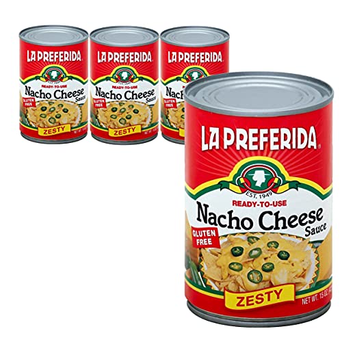 Salsa al formaggio Nacho La Preferida, 15 once (pacchetto 3)