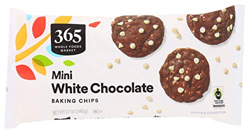 365 di Whole Foods Market, Chocolate Chips Mini Chocolate White, 12 once
